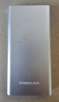 POWERADD Pilot 4GS Power Bank 12000mAh USB w/ MFi Certified Lightning  Charger