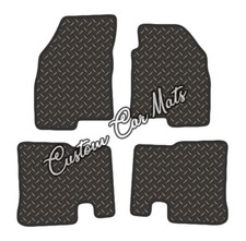 CUSTOM FIT KIA MAGNETIS (AUTOMATIC) CAR FLOOR MATS IN RUBBER FROM 2005 TO 2010