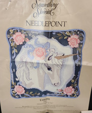 Something Special Needlepoint Kit Unicorn 30066 14x14 Complete Repackaged