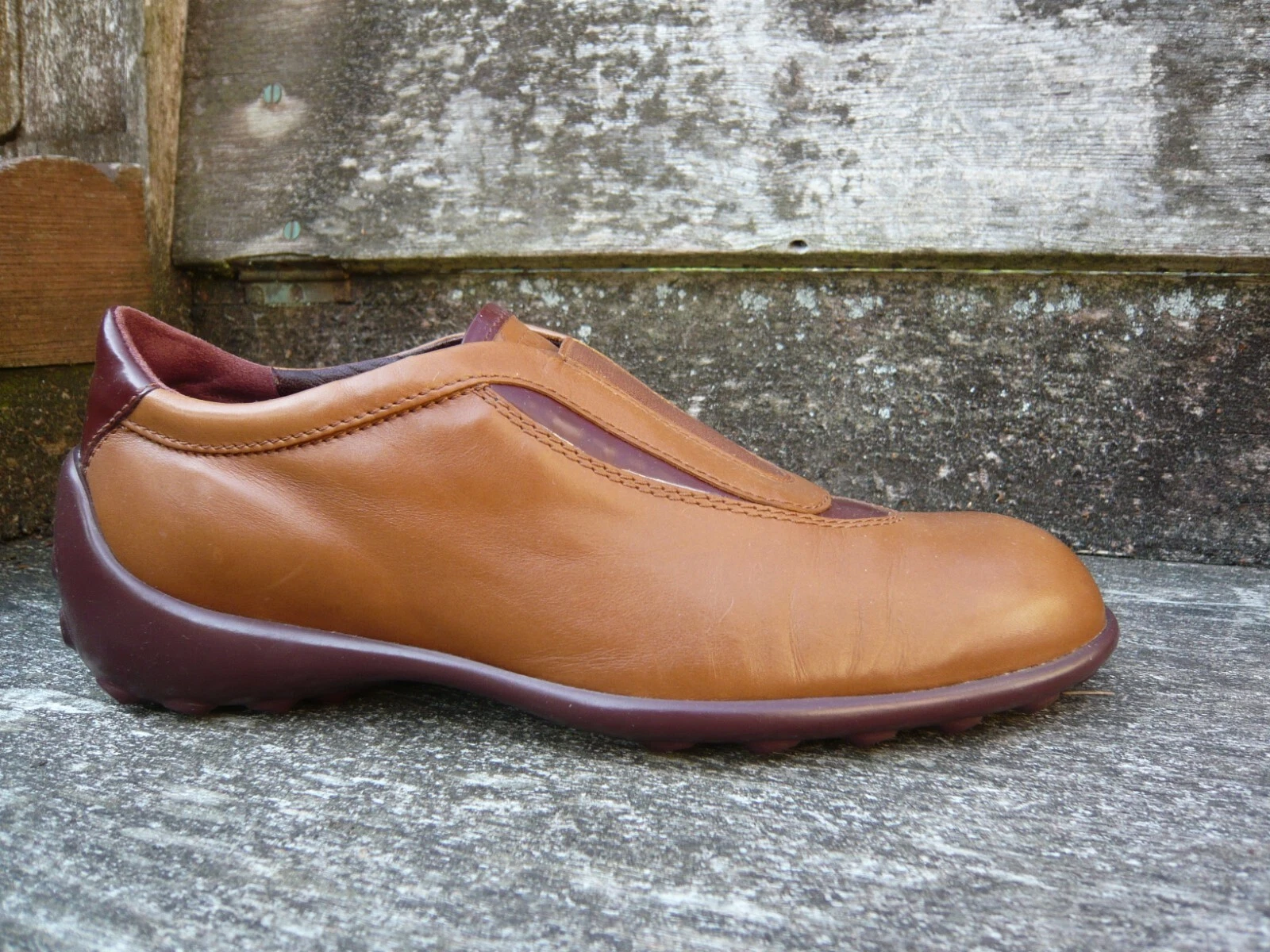 TOD’S MOCASSINI DONNA TOD'S SCARPE PELLE MARRONE CHIARO UK6 EU39 DONNA OTTIME CONDIZIONI