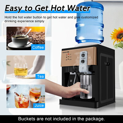 #ad #ad Hot amp;Cool Water Cooler Dispenser Free Standing Top Loading Cold 8℃ Refrigeration $55.79