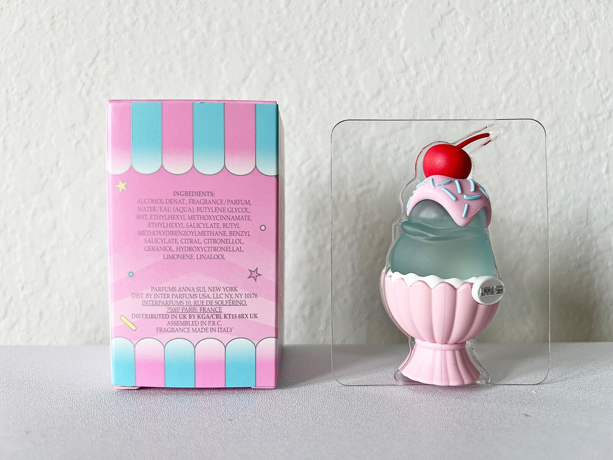 ANNA SUI - Sundae Pretty Pink EDT Sample Size Splash Miniature x 1