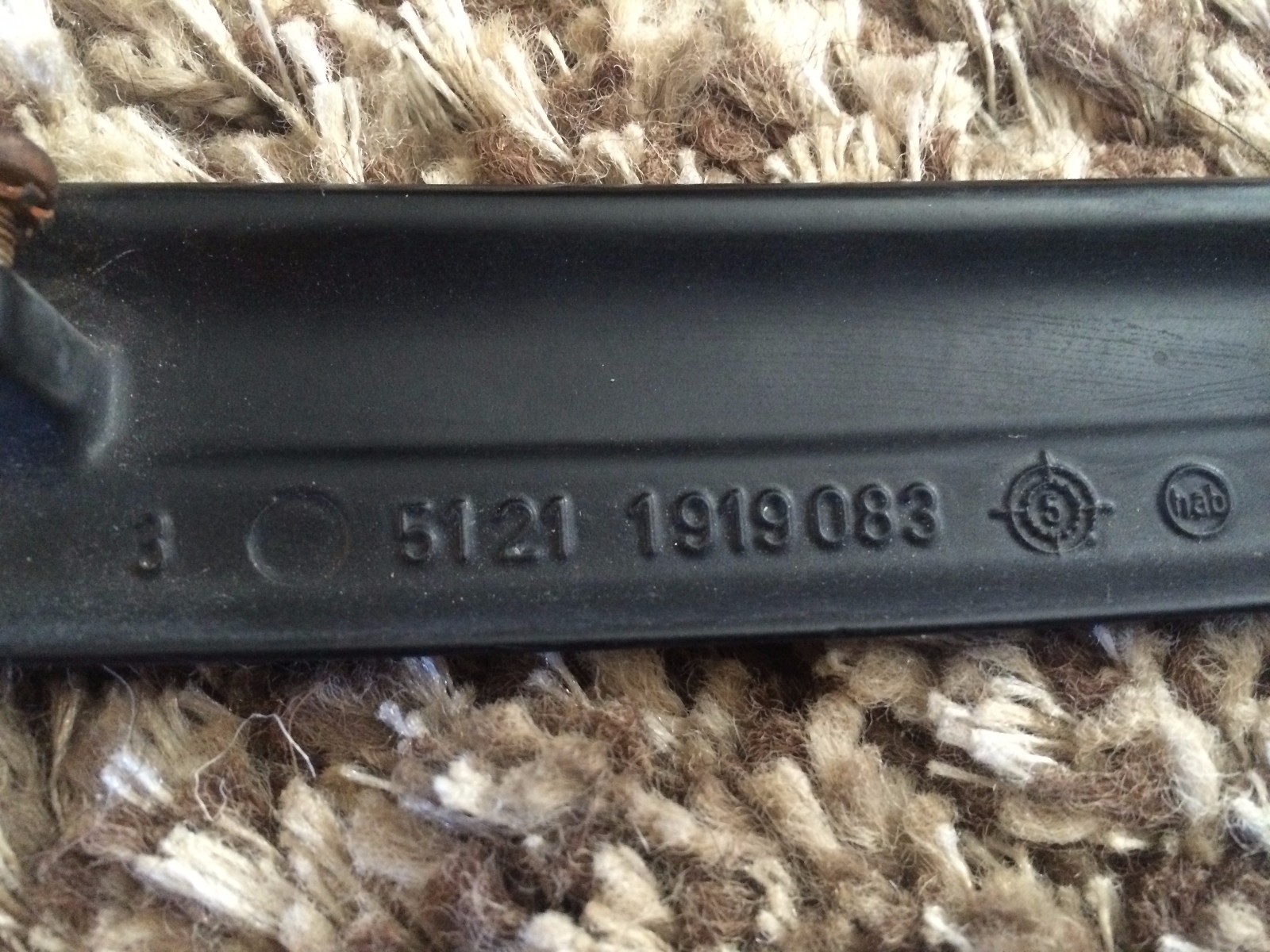 BMW E26 E21 E28 535i M5 OEM Exterior Door Handle w/ Screws 