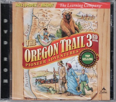 Oregon Trail 3rd Pc New XP Discover & Conquer Oregon Trail Life Fun Educational