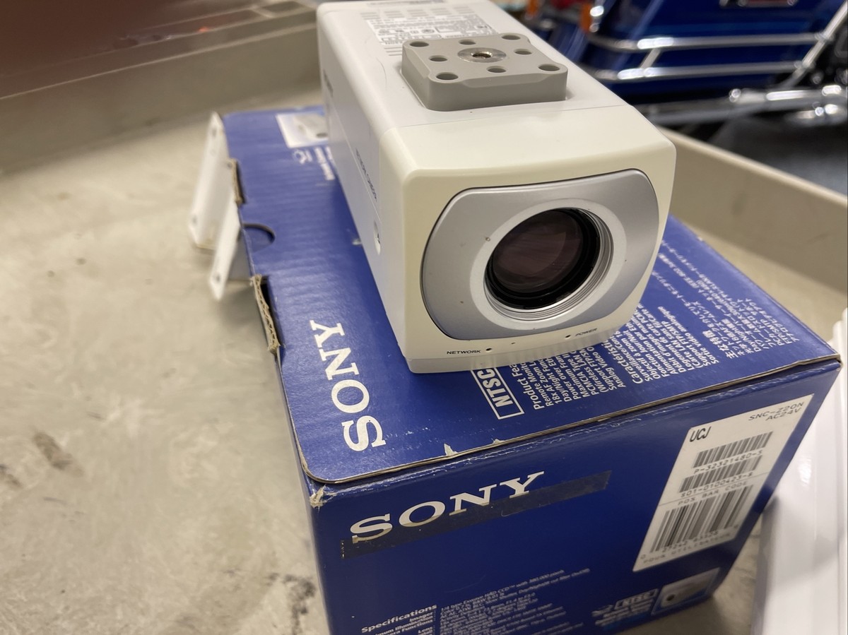 Sony 18x Network Security Surveillance Camera - SNC-Z20N