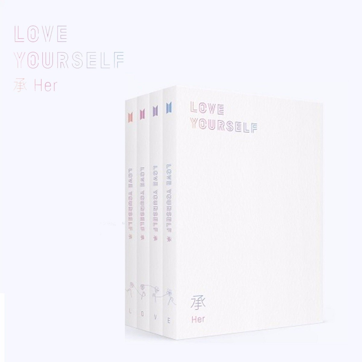 BTS アルバムセット Qoo10] LUCKY DRAW特典 CD2種セット : KPOP