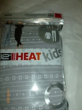 NEW 32 Degree HEAT Long Sleeveve Crew Neck & Legging sz M 8-10 Unisex Kids