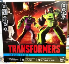 Transformers Studio Series Constructicons Long Haul & Hook Figure 2-Pack New
