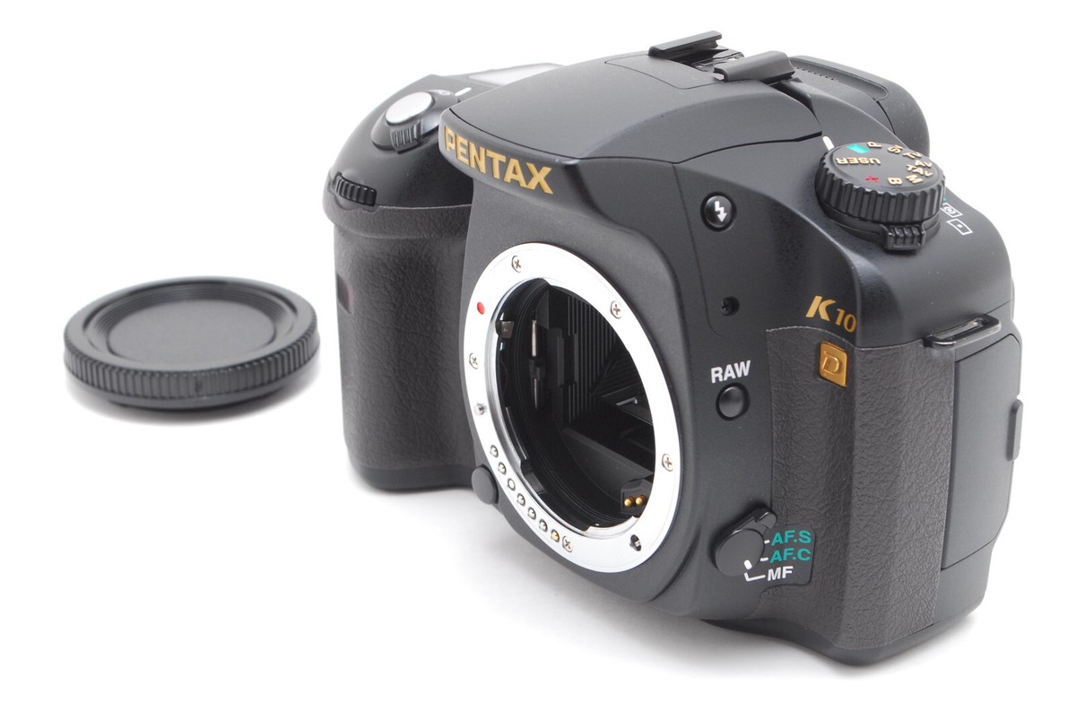 A- Mint/SC:3455] PENTAX K10D Grand Prix Package 10.2MP DSLR