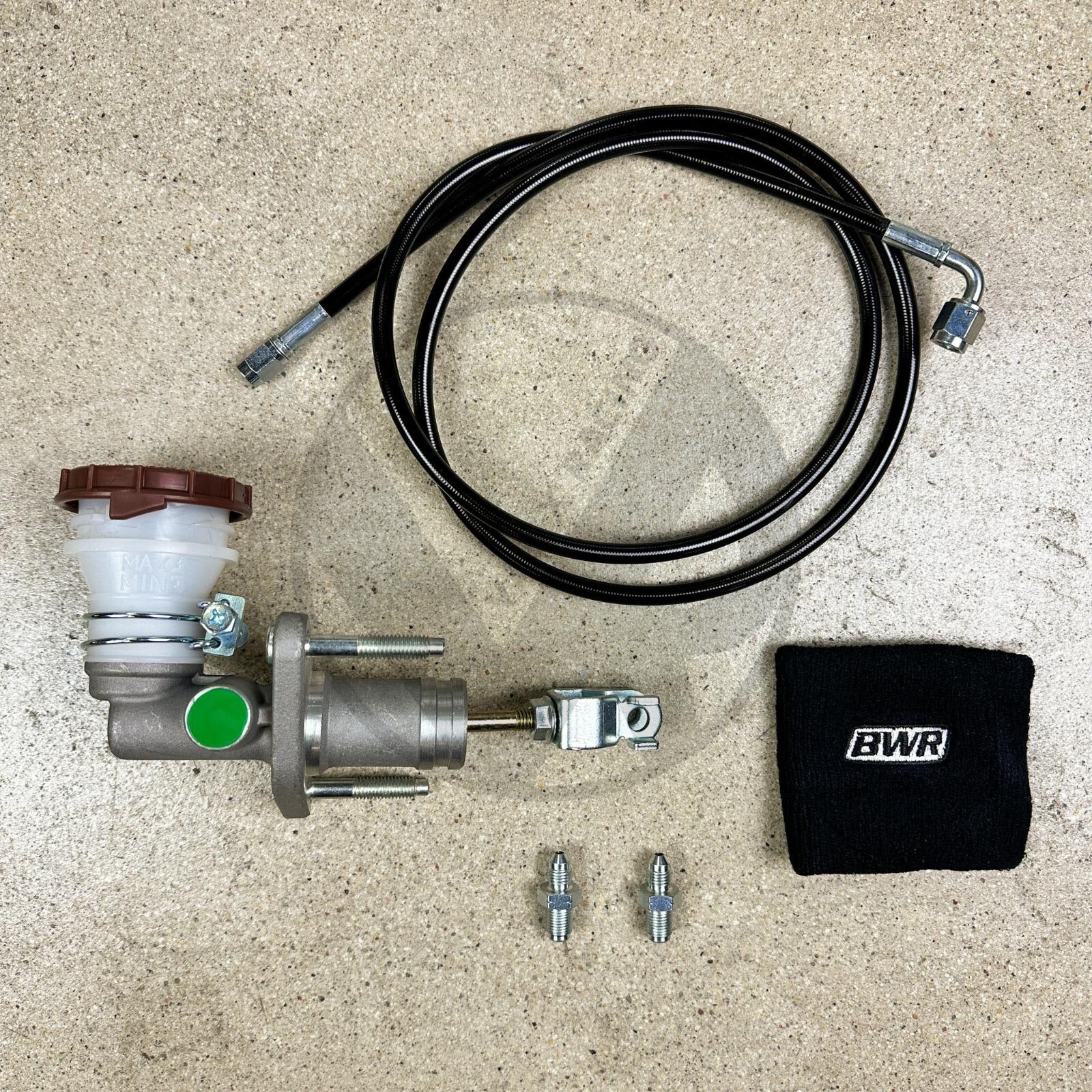 Bolt In S2000 Master Cylinder & Black Clutch Line For 9497 Honda