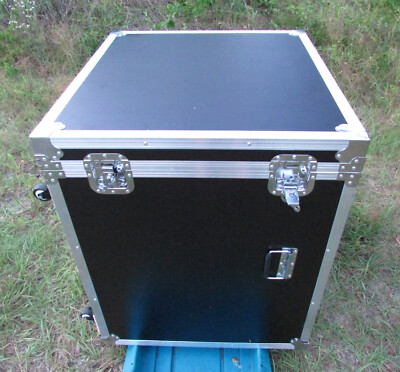 Large Travel Trade Show Shipping CASE Wheels Latches Handles 30''L x 28''W x 33''H