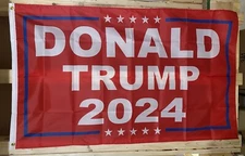 Donald Trump President 2024 Flag FREE SHIP Save America Republican USA Sign 3x5’
