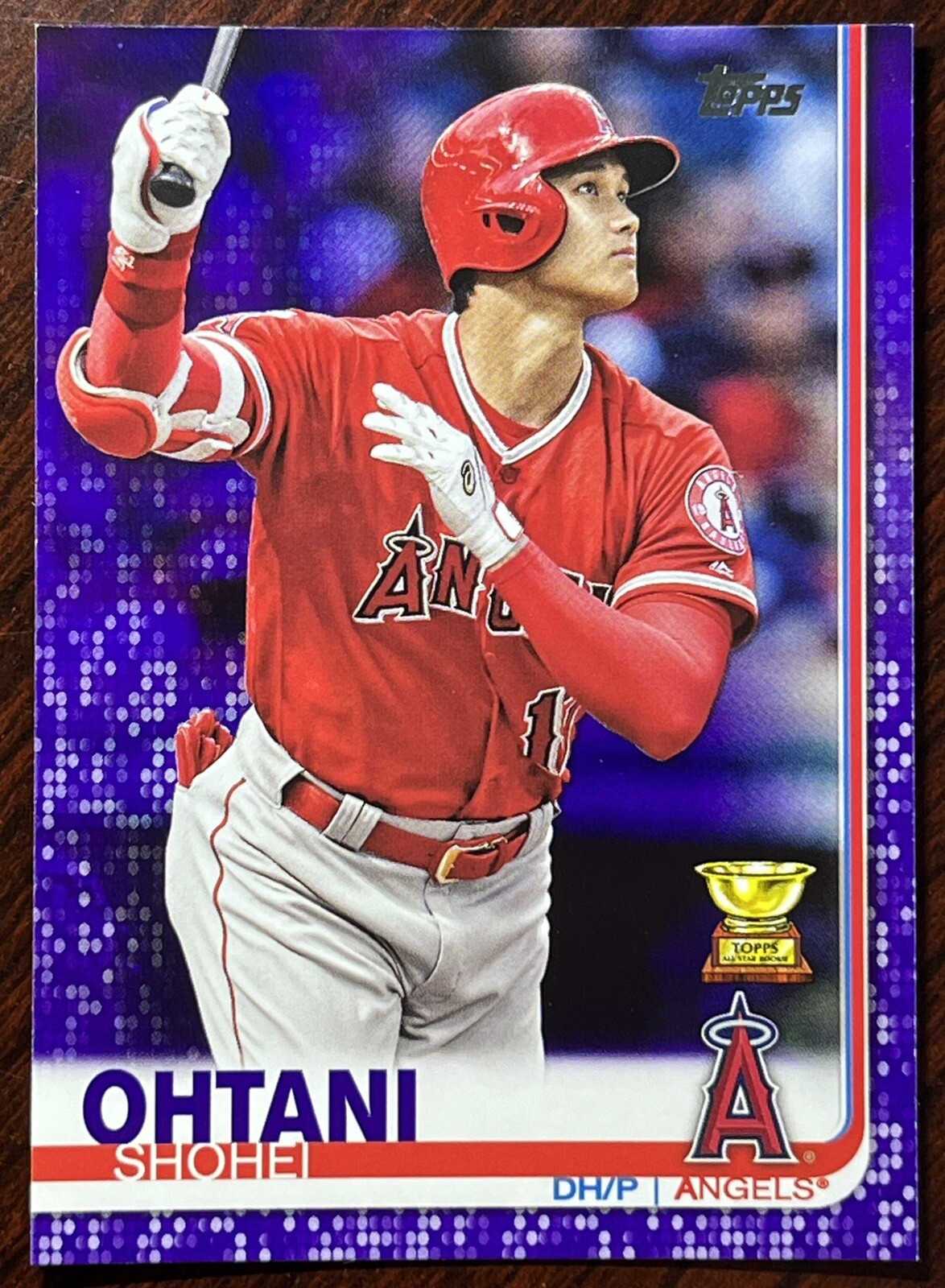 2019 Topps Series 1 Shohei Ohtani Purple Parallel Meijer Rookie Cup #250 RARE SP