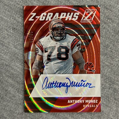 2022 Panini Zenith Z-Graphs #AM Anthony Munoz Autograph /50