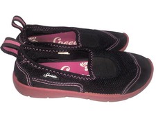 Speedo Water Shoes Girls S 13/1 Black Pink Beach Pool Outdoor