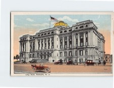 Cartolina Municipio Newark New Jersey USA Nord America