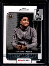 2019-20 Panini NBA Hoops - Gary Harris #10 Back stage Pass