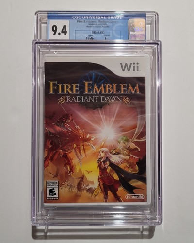 Fire Emblem: Radiant Dawn Nintendo Wii RPG Game CGC Graded 9.4 CIB NEW SEALED