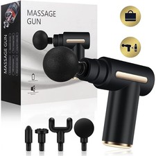 Mini Massage Gun Deep Tissue,Portable 6 Speeds Handheld Muscle Massager for Home