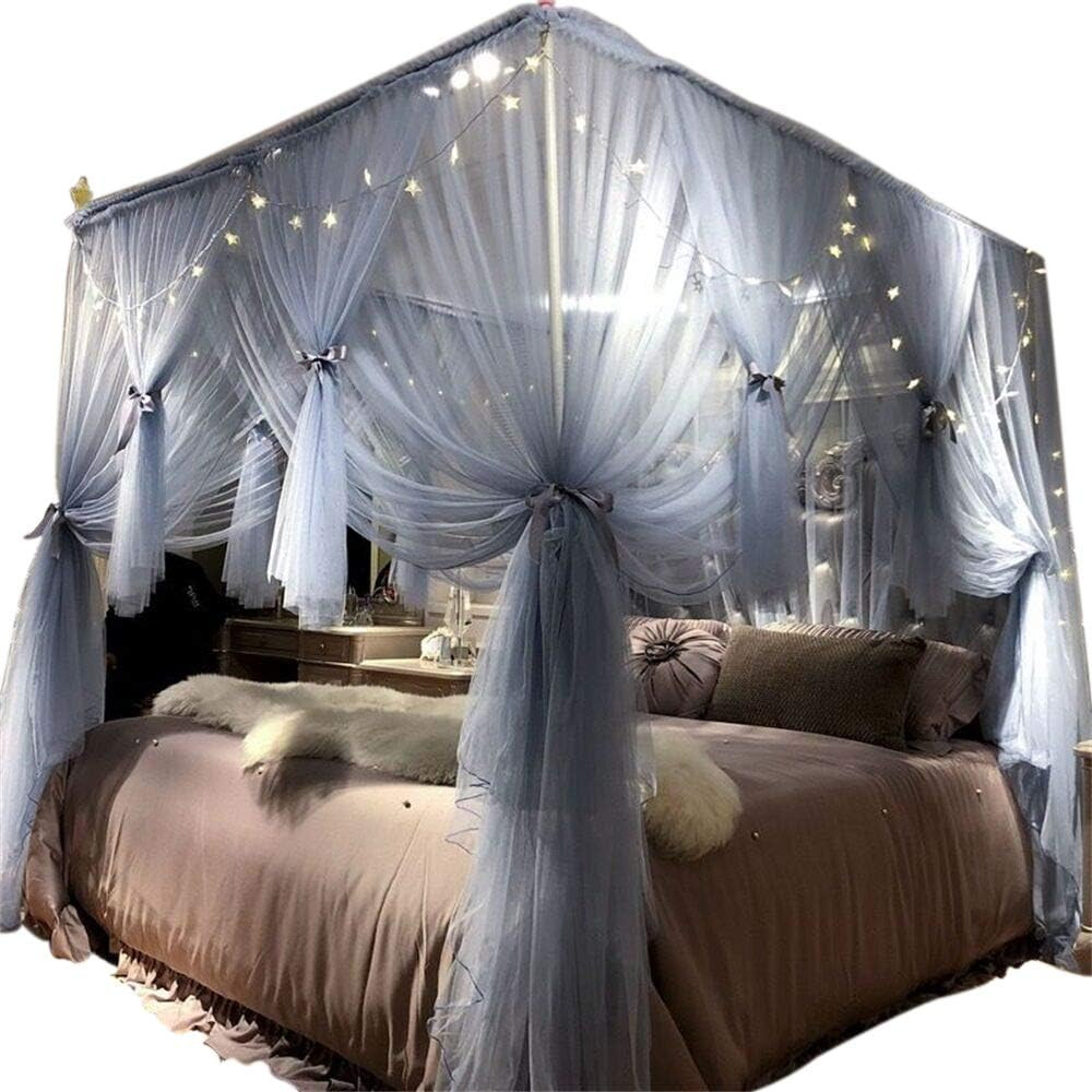 Bed Curtain For Girls & Adults - Royal Luxurious Cozy Drap