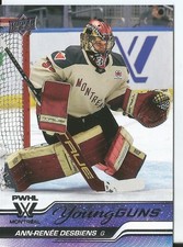 2024 Upper Deck PWHL 1st Edition Young Guns RC Ann-Renee Desbiens Card #60