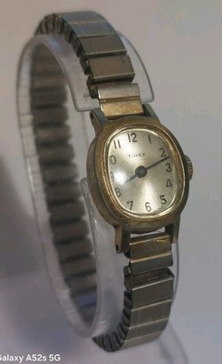 Schöne Vintage Timex Damen Mechanische Uhr für Reparaturen 