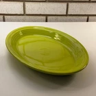 Fiestaware Homer Laughlin large Oval Lemongrass Platter 13 X 9.5 | See Photos