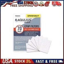 Aqulius Disposable CPAP Filters for ResMed Air 10, Airsense 10, Aircurve 10, 70