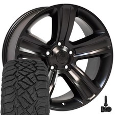 Oe Wheels Dg65 20x9 Black Rims 27555r20 Rt Tires Tpms Set 5x139.7 19et Oe Wheels Dg65 20x9 Black Rims 27555r20 Rt Tires Tpms Set 5x139.7 19et