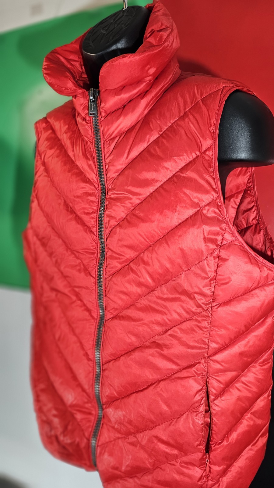 Pendleton Red Poly Softshell Down Insulated Puffe… - image 3