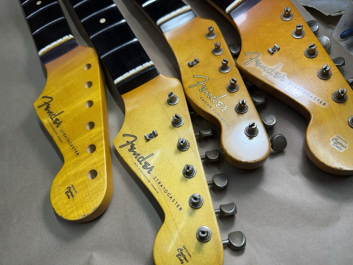 50's & 60's Stratocaster neck To Order vintage Fender specs custom