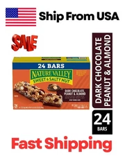 Nature Valley Chewy Dark Chocolate Granola Bars with Peanut and Almond Flavor, 2