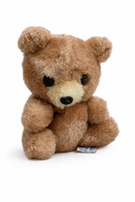 Vintage 1978 Dakin Teddy Bear 6  Bean Bag Plush Brown Stuffed Animal 70s Small