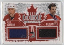 2011 ITG Canadiana Silver /90 Steve Yzerman Scott Niedermayer #DM-06 HOF 2tb