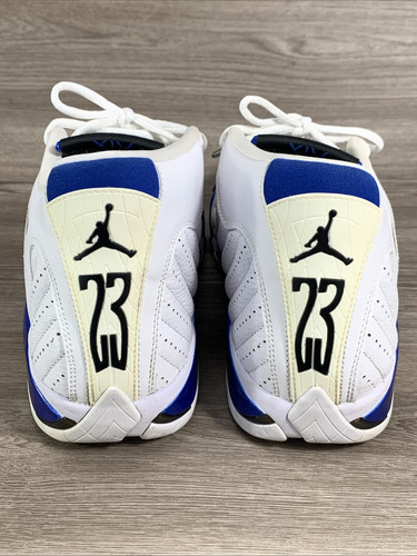 NIKE AIR JORDAN XIV 14 RETRO HYPER ROYAL BLUE 487471-104 13 Men’s Size 13 - Picture 7 of 13