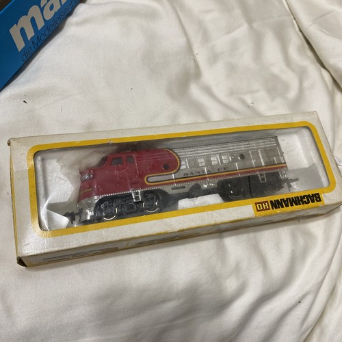 Locomotora Diesel Bachmann HO Modelo Tren Cromo Santa Fe EMD F9 #0513 De Colección | Zustand: Used
