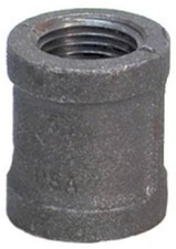 Anvil 3/4 in. FPT X 3/4 in. D FPT Black Malleable Iron Coupling Pack of 10 