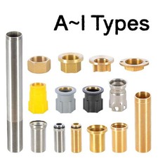 Brass Mixer Tap Faucet Fixing Extension Fitting Kitchen Basin Bolt Nut Tool 1/2"