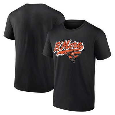Men's  Black Baltimore Orioles B'More T-Shirt