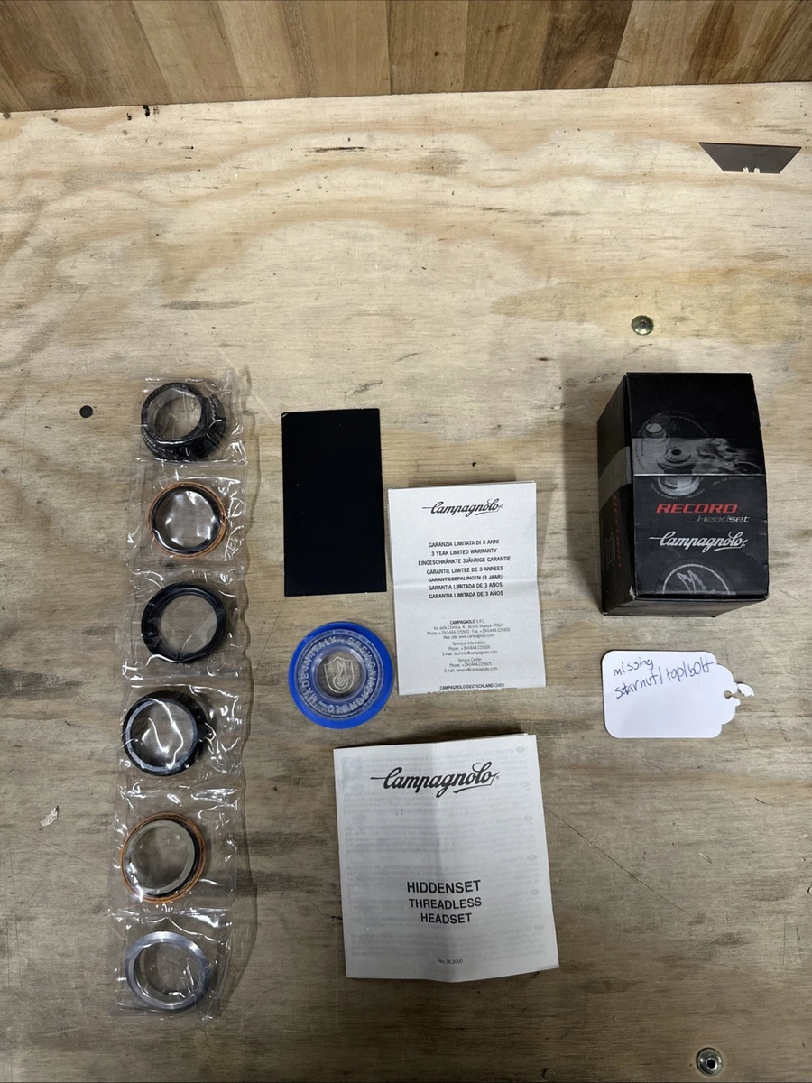 Campagnolo 1 1/8 in Steerer Tube Diameter Bicycle Headsets for