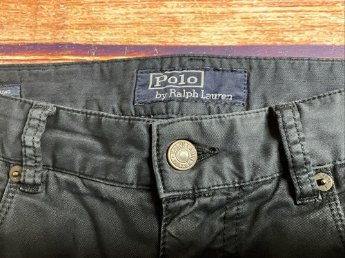 Polo Ralph Lauren Jeans Men's 32x34 Fine European Tailoring Black Trousers - Picture 6 of 19