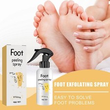 1x Foot Exfoliation Spray Repair Dead Skin and Calluses Spray-New Whitening .-HO