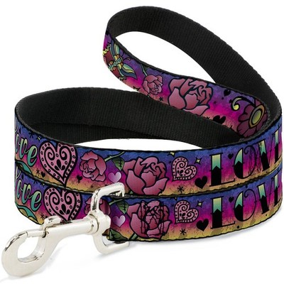 Dog Leash Love Love Purple (US IMPORT)