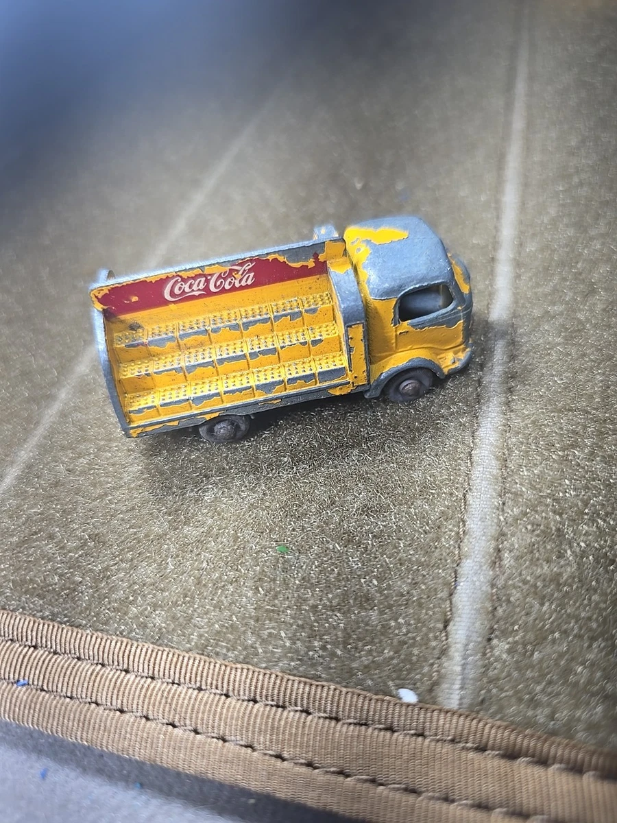 Rare 1960 Vntage Matchbox Lesney Coca Cola De Cast Metal Truck #37