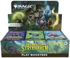 Magic Secrets of Strixhaven Play Booster Box English Sealed 30 Packs Preorder