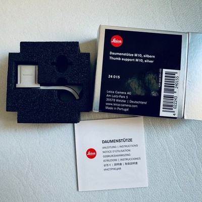 Excellent Leica Thumb Support for Leica M11 Silver Thumb up grip 24015