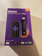 Roku Streaming Stick+ Media Streaming Stick 4k Brand New In Box Sealed UK Seller