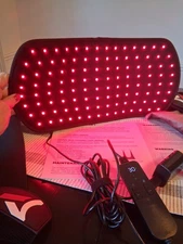 ALLOLO Red Light Therapy for Body, 3-In-1 LED Bead with Timer Remote 16.7x7.9