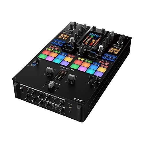 Pioneer DJ DJM-S11 Professional scratch style 2-channel DJ mixer Black