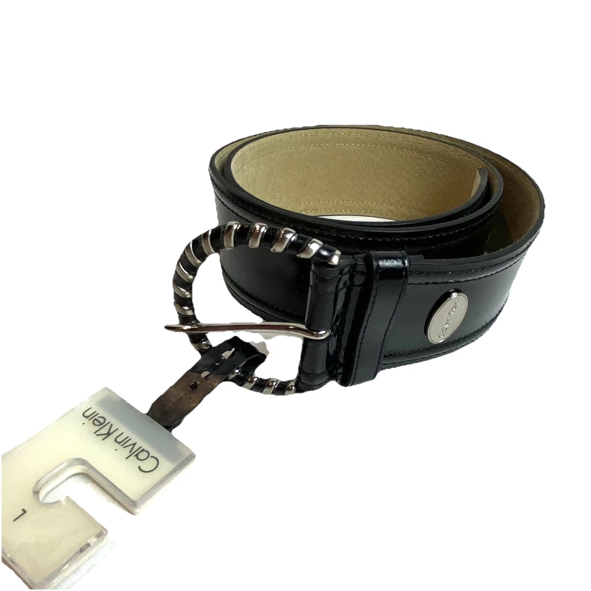 Calvin Klein patent belt. yellow+outfit+(9+of+9).jpg?  main image 4